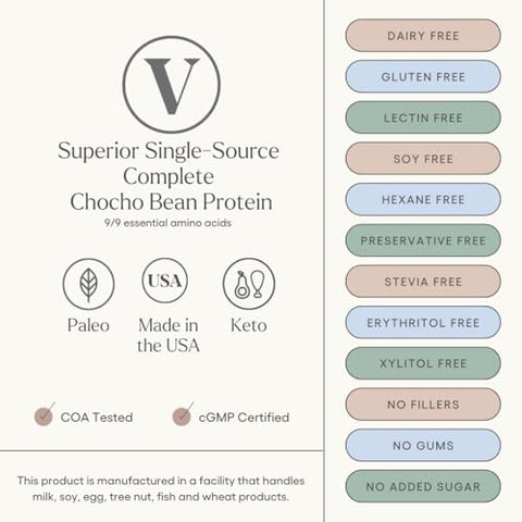 Be Well by Kelly LeVeque - Be Well By Kelly – Chocolate em Pó de Proteína Vegetal, Vegano 21g de Proteína