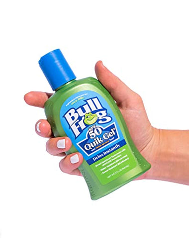 Protetor Solar Bullfrog Quik Gel FPS 50 | Oxybenzone – Proteção Solar Avançada