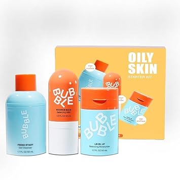 Generic - Kit de Equilíbrio de 3 Passos Bubble Skincare, Para Pele Normal a Oleosa  Bubble Skincare