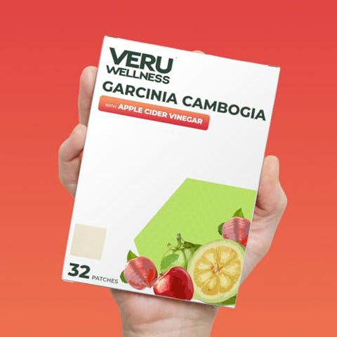 Garcinia Cambogia – Mistura Pura de Garcinia Cambogia com Vinagre de Maçã, B12 e Café Verde – Natural e Eficaz - Veru Wellness