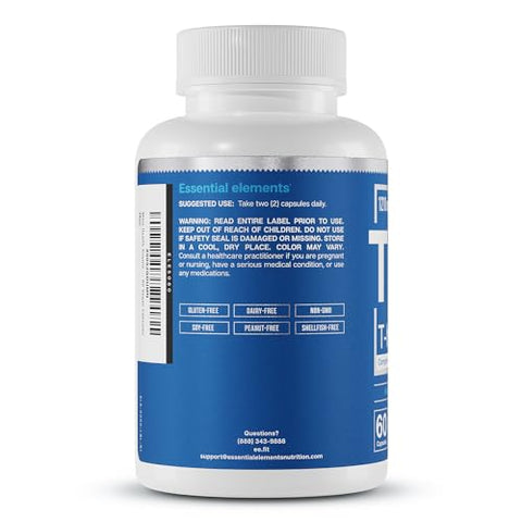 Suplemento Masculino Essential Elements – Suporte Muscular | Marca em Destaque