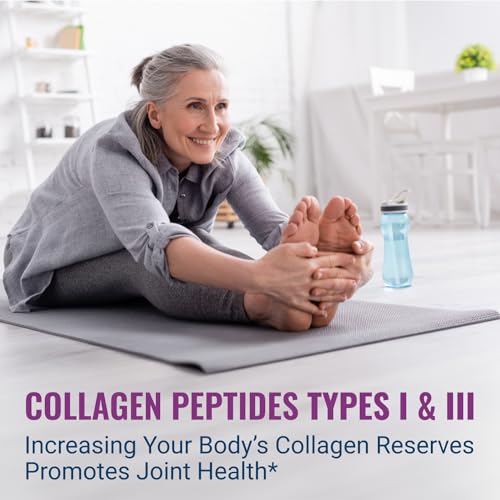 Pó de Peptídeos de Colágeno Live Conscious – Embalagens sem Sabor – Colágeno Hidrolisado em Pó – Cabelo, Pele, Unhas – 100% Natural