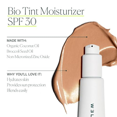 Bio Tint FPS 30 Hidratante com Cor, Hidratante que Aperfeiçoa a Pele, Suaviza Imperfeições – 30ml - Well People