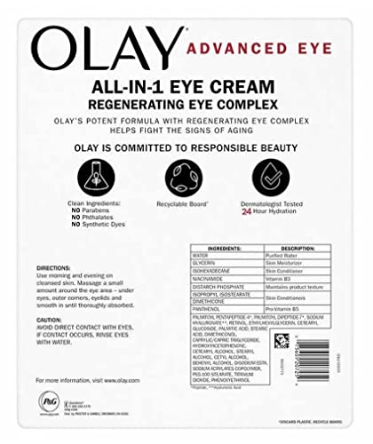 Creme para os Olhos Olay Avançado, 15ml (Pacote com 2) (30g)