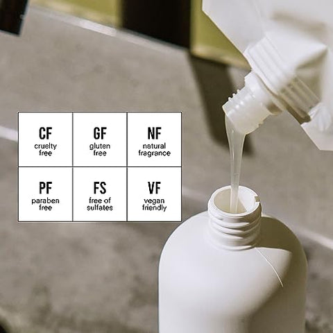 Sabonete Natural para Banho | Public Goods Body Wash para Homens e Mulheres | 500ml