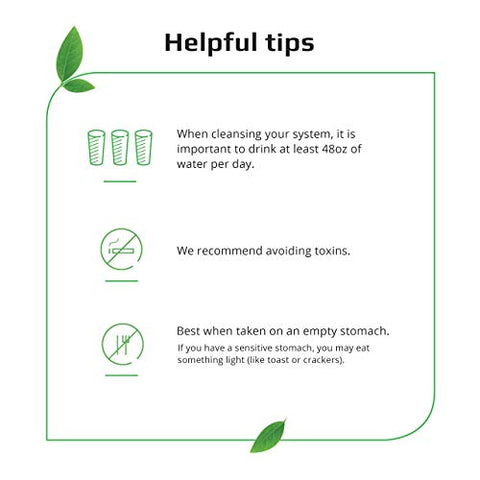 Detox Drink Premium Same-Day, Sabor Fruta do Dragão, 32 fl oz (946 ml) - Herbal Clean