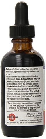 Inc. Maitake D Fraction Pro 4X – 60ml – Potencialize sua saúde com o poderoso extrato de cogumelo - Mushroom Wisdom