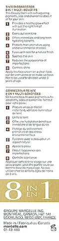 MARCELLE - Marcelle BB Cream Golden Glow – Hidratante com Cor, Iluminador, Bálsamo de Beleza, Não Comedogênico, Livre de Parabenos, Livre de Óleo, Hipoalergênico