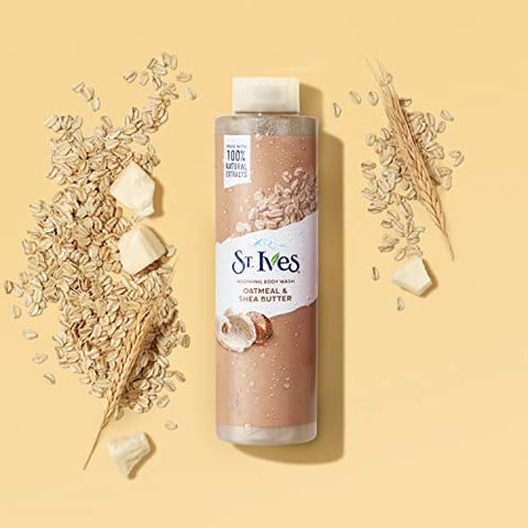 Body Wash – Limpeza Hidratante Calmante com Aveia  St. Ives - St. Ives