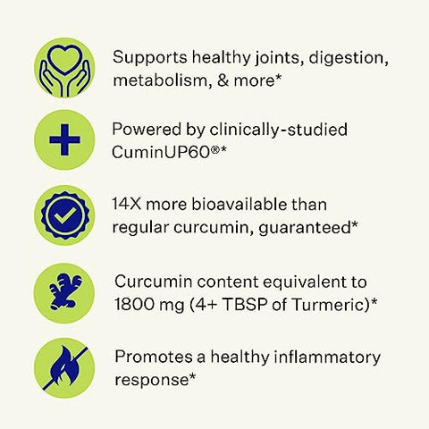 Turmeric Curcumin Drink Mix | Suporte para Articulações, Digestão e Metabolismo | Sem Açúcar, Alta Absorção | Amigo do Keto, Vegano, Sem Glúten (14 Pacotes) - Blueshift