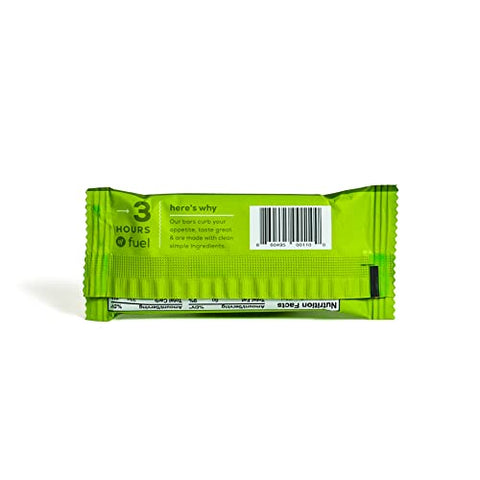 WHY BARS - Barra de Proteína Superfood, Maçã e Amêndoa, 57g (Embalagem com 12 Barras de Proteína) – Sem Glúten, Orgânica, Vegana, Ingredientes Simples