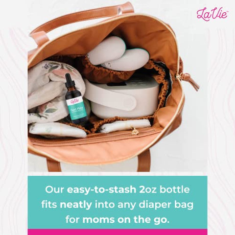 LaVie - Duct Flow – Suporte à Lactação: Alívio para Dutos de Leite Bloqueados, Suplemento Herbal para Apoio à Amamentação, Tintura para Alívio de Ingurgitamento Mamário e Dutos de Leite Bloqueados (60 ml)