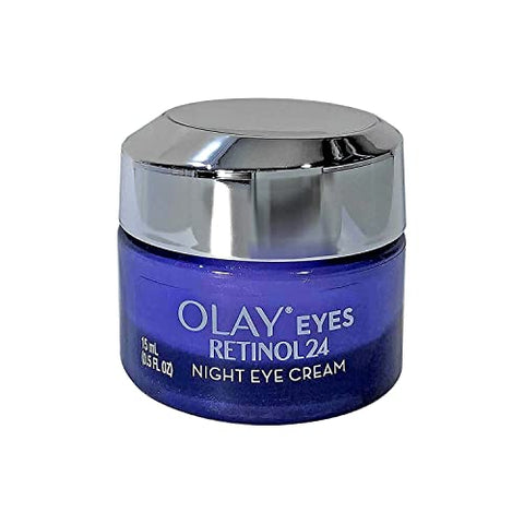 Olay - Skinnutritions Creme Noturno para os Olhos Regenerist RETINOL 24 – Vitamina B3 – Sem Fragrância – 15 mL cada – Skinnutritions (Pack de 2)