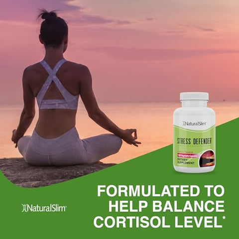 Defensor do Estresse L-Tirosina – Fórmula Natural para Reduzir o Estresse e Promover o Bem-Estar – 60 cápsulas de 500mg - NaturalSlim