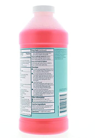 Sabonete Líquido Antimicrobiano para Pele, 32 fl oz (Pack de 2)  Hibiclens - Hibiclens