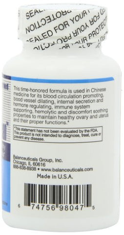 Balanceuticals - Ovário: Suplemento para saúde feminina – 60 cápsulas, 500mg
