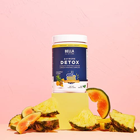 Extreme Detox em Pó (Abacaxi) – 100g - Bella All Natural