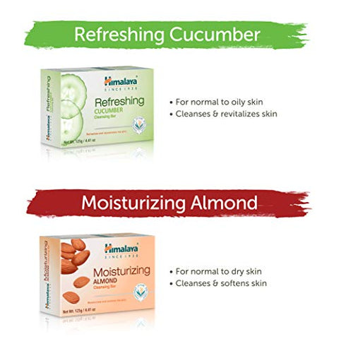 Kit Sabonetes em Barra Neem, Variedade – Limpeza e Cuidado Natural - Himalaya