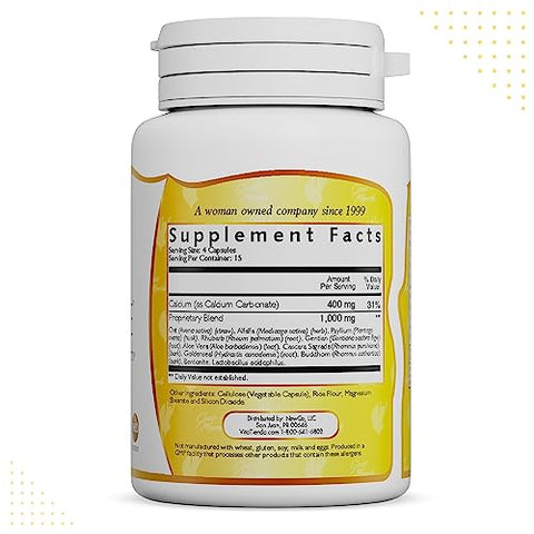 Cocó March N.M.D - Coco March Colon Cleanse – Suplemento Alimentar para Limpeza do Cólon, Extratos Vegetais de Limpeza, Limpeza Suave do Cólon – Sem Glúten, Sem Lactose, Sem Soja, Amigável ao Keto e Paleo, 60 Cápsulas Vegetais – 15g