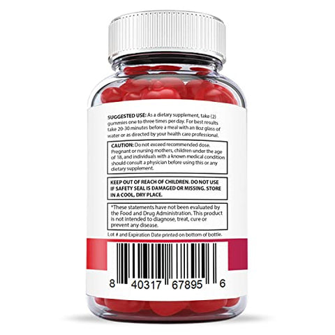 Xtreme Fit Keto ACV Gummies 1000MG Vegan Non GMO com Suco de Romã, Beterraba e Vitamina B12 – 2 Pacotes (120 Gummys) - Justified Laboratories