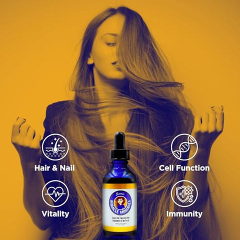 Mimi's Miracle Minerals - Dirobi – Mimi’s Miracle Minerals: Ácido Fulvico e Ácido Húmico – Suplemento de Gotas de Mistura Mineral, 70 Minerais Iônicos Traços Líquidos – Derivados de Plantas Orgânicas (120 Dias de Fornecimento – 4 oz / 120 g)