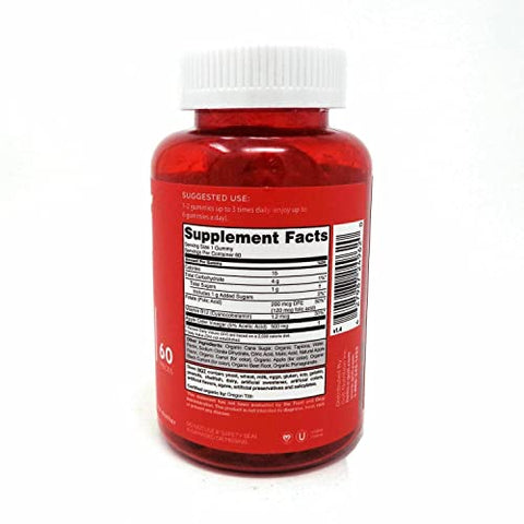 Nutrition: Gummies de Vinagre de Maçã – 60 Unidades, 60 Unidades - Goli