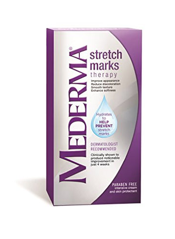Terapia para Estrias, Hidrata para Prevenir Estrias, Melhora Notável em 4 Semanas, Recomendado por Dermatologistas, Marfim, 150g - Mederma