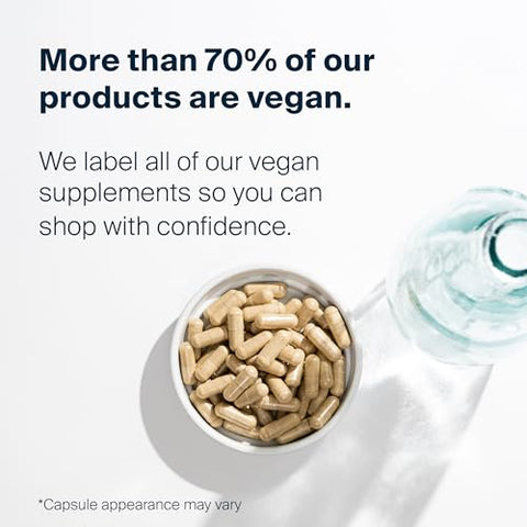 NAC 600mg | N-Acetilcisteína | Suplemento Vegano NAC | Antioxidante para Saúde Sinusal, Hepática, Imunológica e Respiratória | Livre de Glúten, Laticínios e Soja | 100 Cápsulas - Vital Nutrients