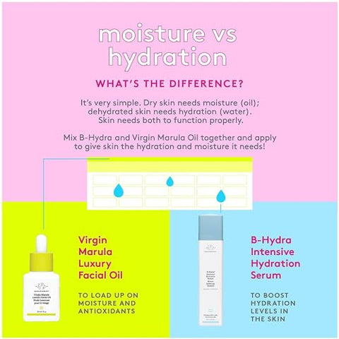 Marula Óleo Facial de Luxo – Cuidados com a Pele Vegano Anti-Envelhecimento e Hidratante (15 mL / 0.5 Fl Oz) - Drunk Elephant