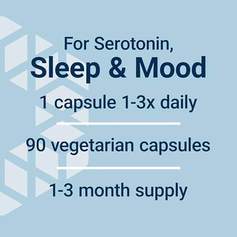 L-Tryptophan 500 mg – Promove Níveis Saudáveis de Serotonina e Melhora o Sono, Humor e Resposta ao Estresse - Life Extension