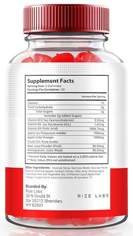 rize labs - (2 Pacotes) Gomas Trinity Keto ACV, Oficial Trinity Keto ACV Gummies Avançado para Perda de Peso, Fórmula Premium Keto Plus ACV, Suplemento de Vinagre de Maçã 100% Natural, Gummy 500g