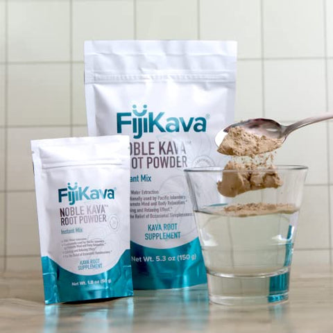 Pó Instantâneo de Extrato de Kava (150g), Auxílio para Dormir - FijiKava