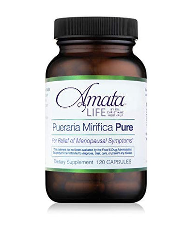 Amata Life - Pueraria Mirifica Pure by Dr. Christiane Northrup: Alívio dos Sintomas da Menopausa – 100% Natural e Eficaz