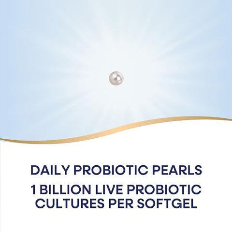Nature's Way - Nature’s Way Acidophilus Probiotic Pearls – Equilíbrio Digestivo*, Combate a Prisão de Ventre e Inchaço*, 1 Bilhão de Culturas Vivas, 90 Cápsulas (Embalagem…)