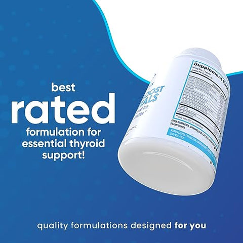 Thyro-Boost Essentials – Suporte Não-Glandular para Função Tireoidiana Ótima, 90 Cápsulas - NuEthix Formulations