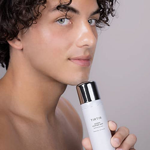 Mist Iluminador de Ácido Poliglutâmico 70ml, para Pele Fresca e Radiante, Spray Refrescante, Calmante e Preparador de Maquiagem - TIRTIR