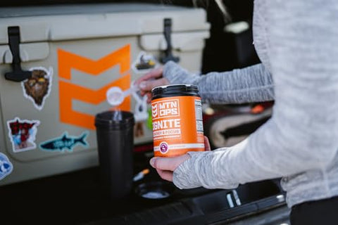 Ignite Pink Lemonade – Energético em Pó Supercharged 45 Porções (Tub) - MTN OPS