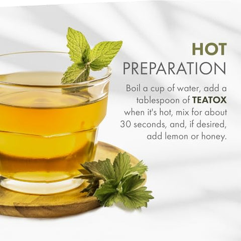 VITASEI - Teatox Detox: Chá Detox Natural para Limpeza do Organismo – 100% Eficaz e Saudável