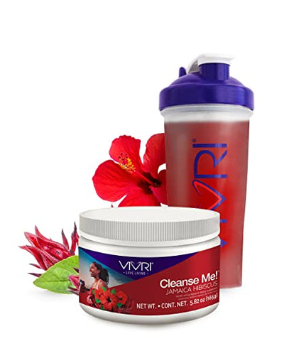 Cleanse Me! Sabor Tropical Jamaica | 30 Porções | Misture com Água | Sem Glúten | Vegano | Limpeza Corporal | Aloe Vera | Bebidas Prebióticas | Desintoxicação | Estimulador de Metabolismo - VIVRI