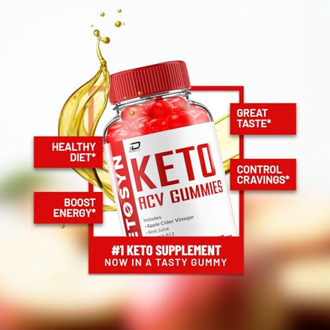 Indelo - Ketosyn ACV Gummies Fórmula Avançada – Ação Rápida e Extra Forte, Avaliações Ketosyn ACV Gummies, B12 (3 Pacotes – 180 Gummies)
