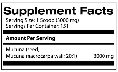 Samsara Herbs - Mucuna Pruriens (454g) – Extrato em Pó de Feijão de Veludo | Marca: Mucuna Pruriens