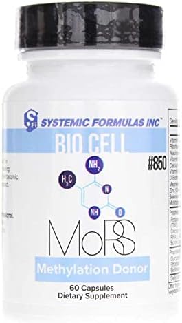 Bio Cell #850 MORS – 60 Cápsulas. Doador de Metilação - Systemic Formulas