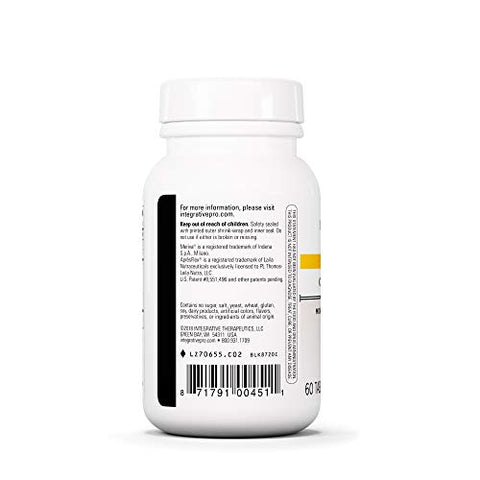Curcumax Pro – Fórmula de Suporte à Movimentação com Extrato de Curcumina Meriva* – Sem Laticínios - Integrative Therapeutics