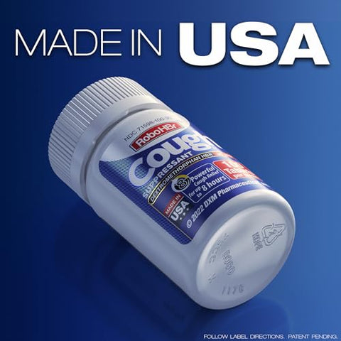 RoboHBr - Dextrometorfano HBr 30mg, 100 Comprimidos, Alívio Eficaz da Tosse