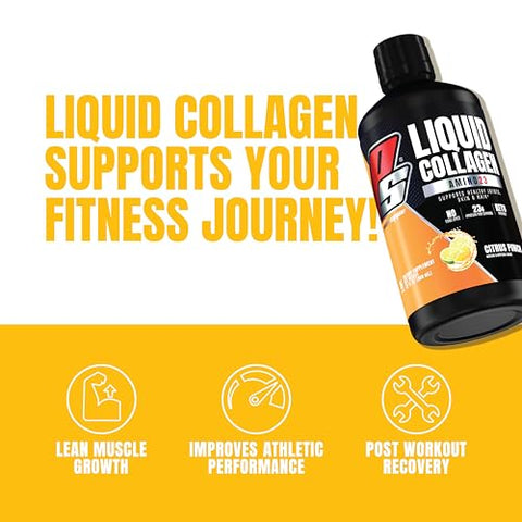 Amino23: Shots de Colágeno Líquido, 23g Proteína de Colágeno Promove Recuperação Pós-Exercício, Pele, Cabelo e Unhas Saudáveis - PROSUPPS