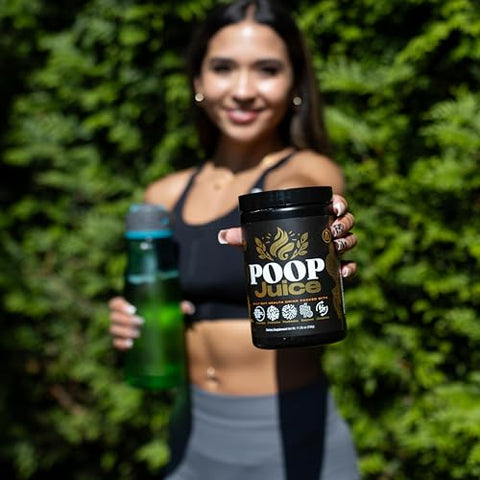 5-em-1: Prebiótico, Probiótico, Pósbiótico, Enzimas Digestivas | 500ml - Poop Juice