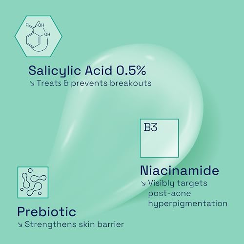 Gentle Clear Tratamento Triplo para Acne com Ácido Salicílico, Trata e Previne Acne, Ideal para Marcas Pós-Acne, para Todos os Tipos de Pele, 30ml (Embalagem Pode Variar) - Cetaphil