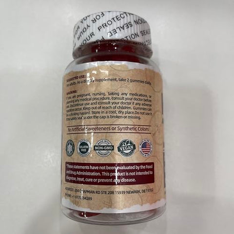 Fubienfit - Keto ACV Gummies Fórmula Avançada, Gomas de Vinagre de Maçã com Romã e Beterraba em Pó B12, 1500MG Vegan Non GMO 56 Gummys
