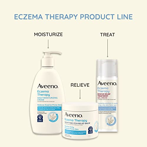 Gel Creme Tratamento Resgate Alívio da Terapia Eczema com Aveia Coloidal, Acalma Instantaneamente – 50g - Aveeno