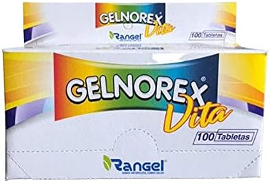 Gelnorex Vita – Suplemento de Vitamina B para Adultos, 100 Comprimidos, Embalagem de 1 Unidade - Rangel